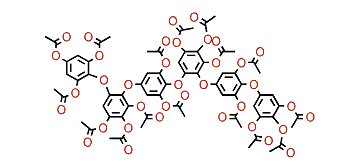 Hexafuhalol B hexadecaacetate